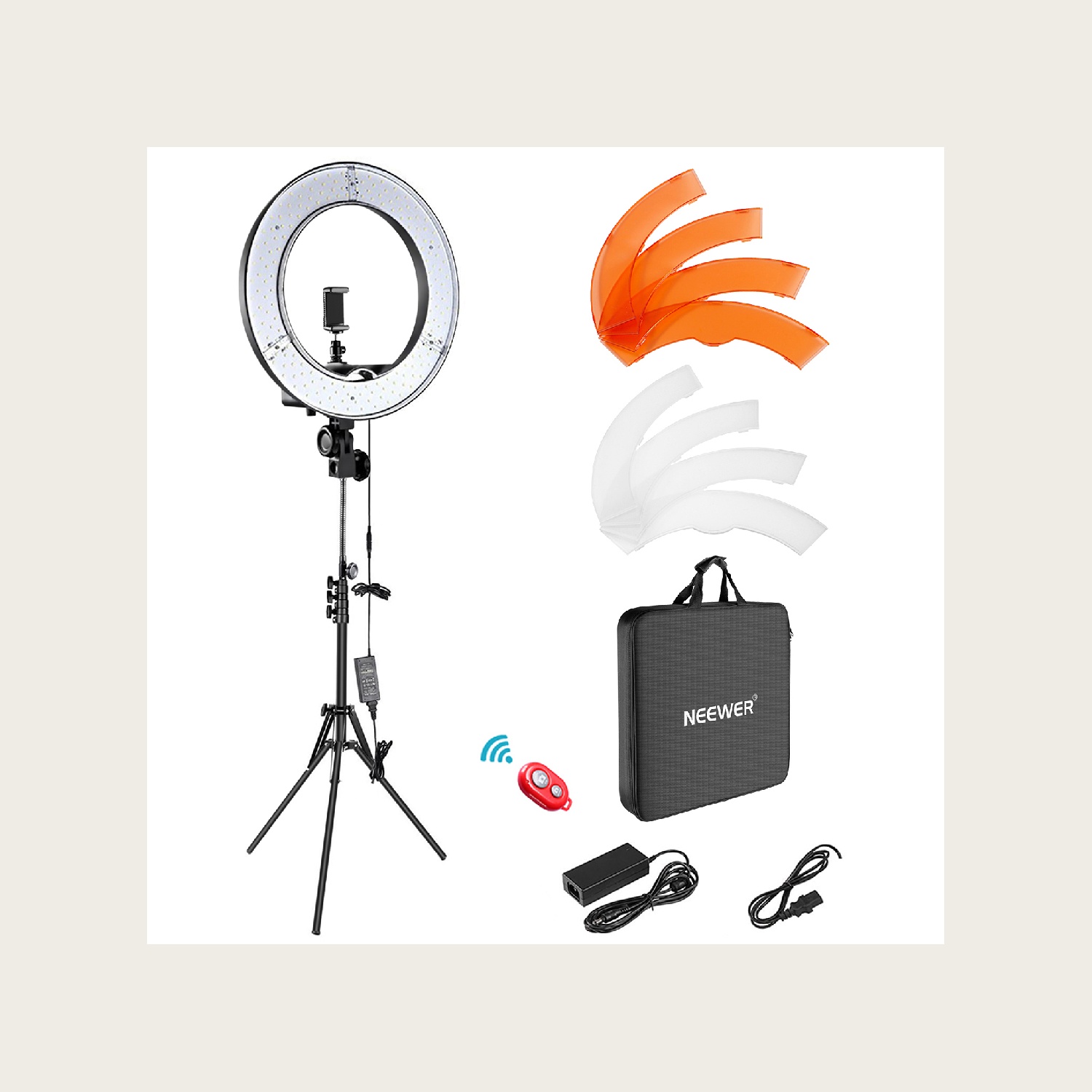 Photography Lighting Kit Neewer - Комплект кольцевой лампы NEEWER RL‑18 18