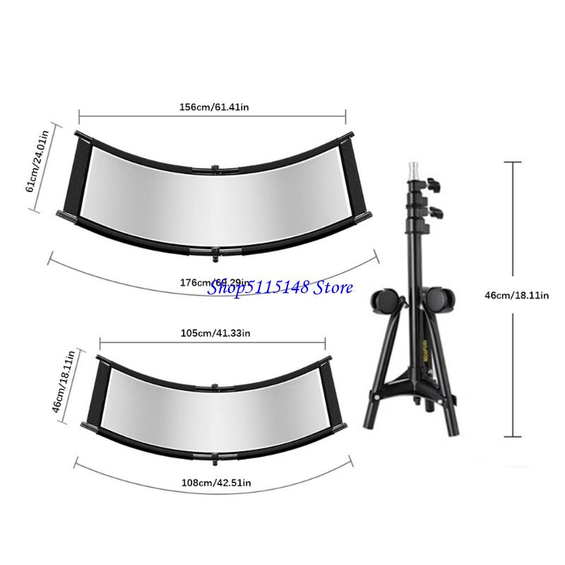 Photography Lighting Tools - F3MA Компактно изогнутый рефлектор для фотостудии