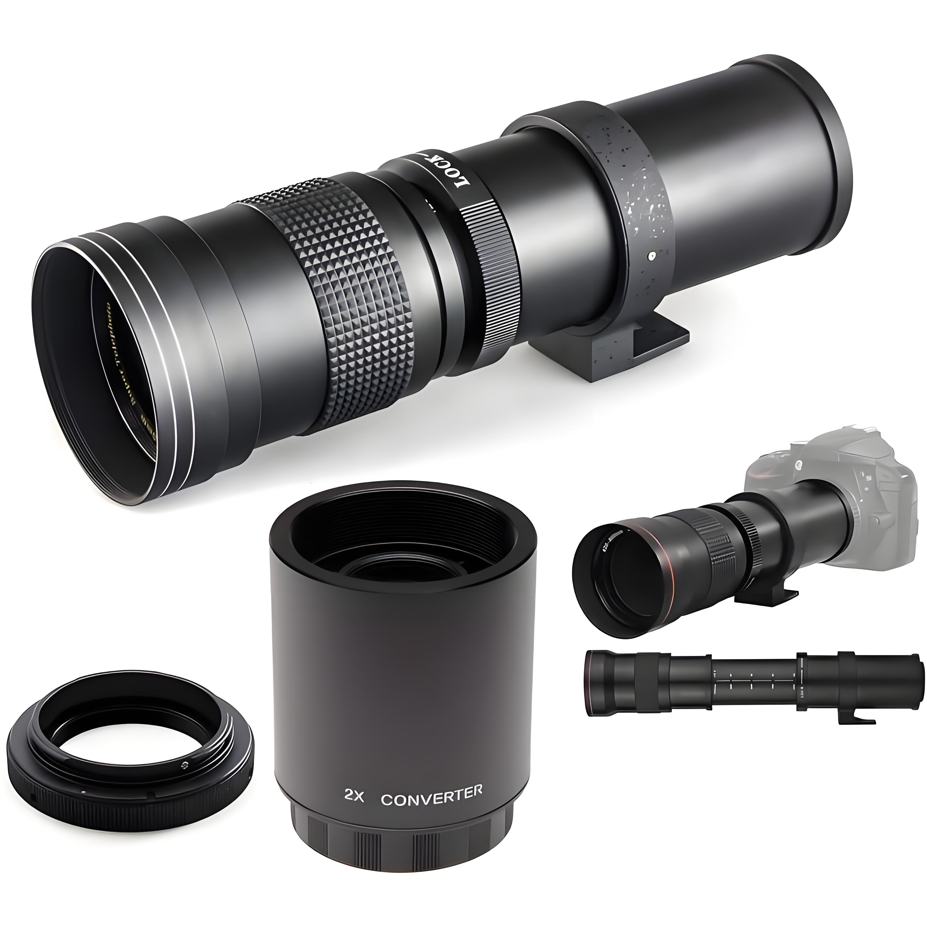 Macro Photography Lighting Kit - 420-1600 мм F8.3 Полнокадровый среднефокусный телеобъектив