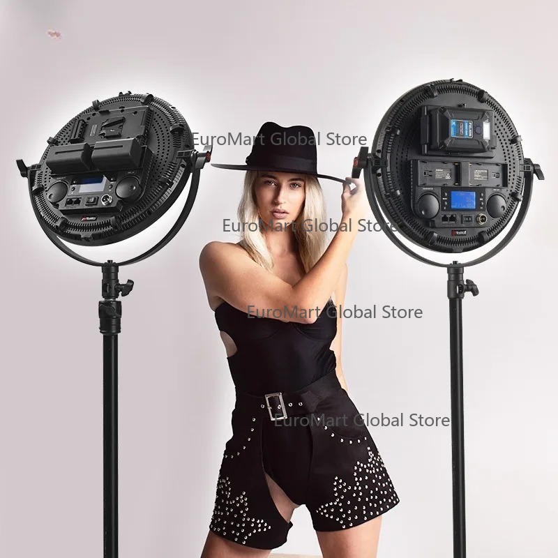 Photography Lighting App - 12-дюймовая круглая светодиодная панель 80 Вт