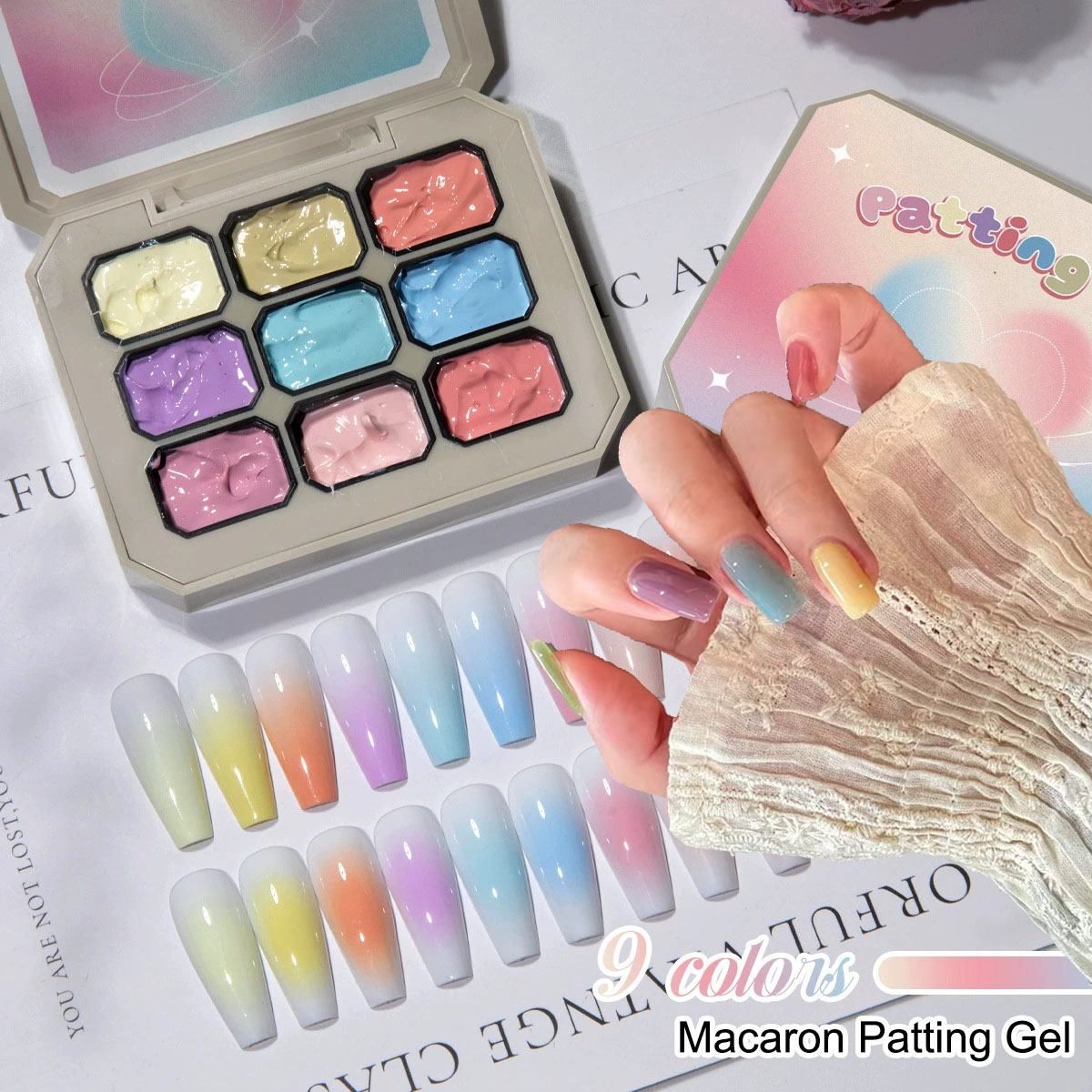 Photography Lighting Gel - 1 шт. Твердый гель-лак для ногтей