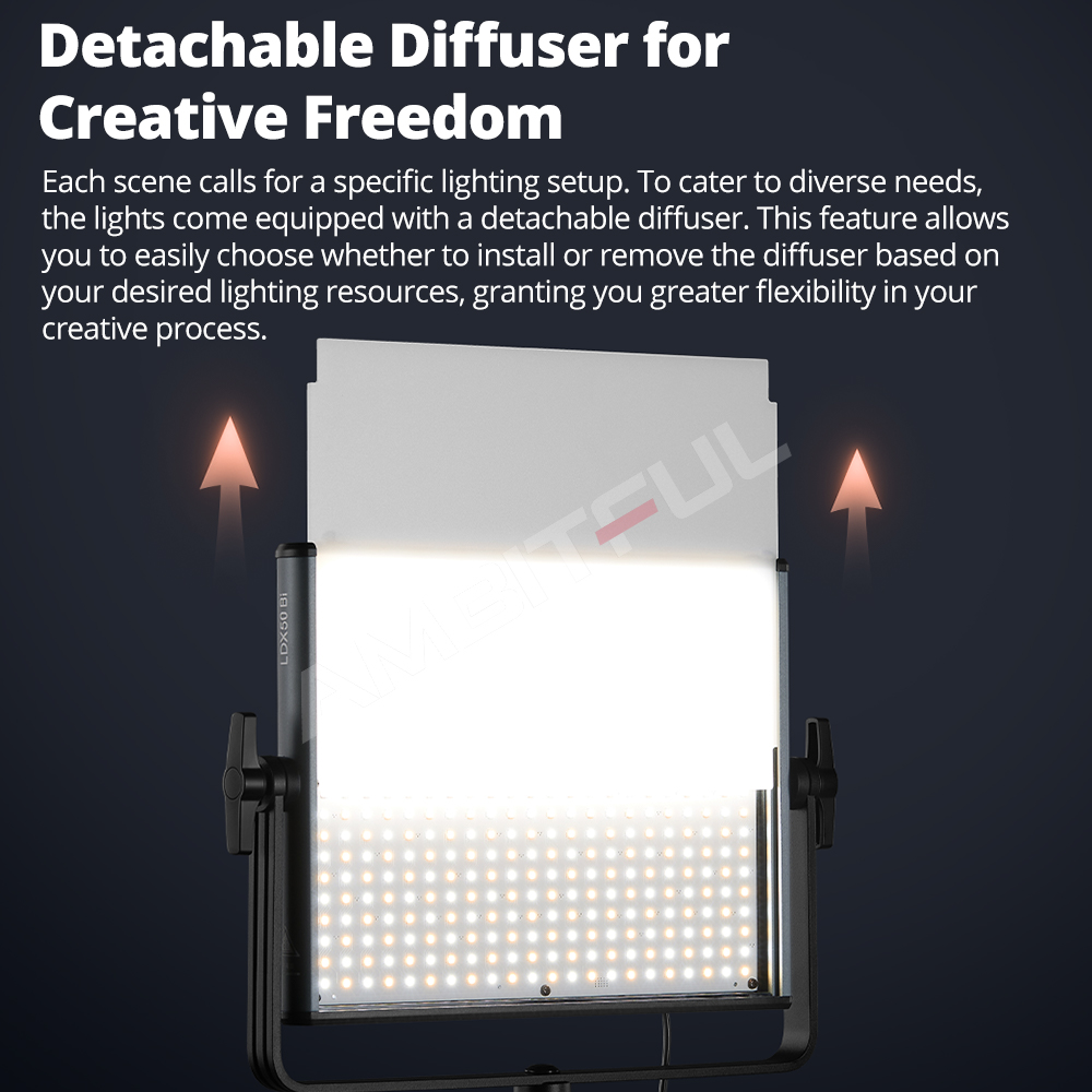 Photography Lighting App - Светодиодная панель GODOX LDX50 LDX100 RGB