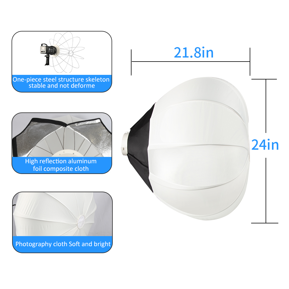 Globe Modifier Round - Софтбокс-шар 65 см с креплением Bowens/Elinchrom,