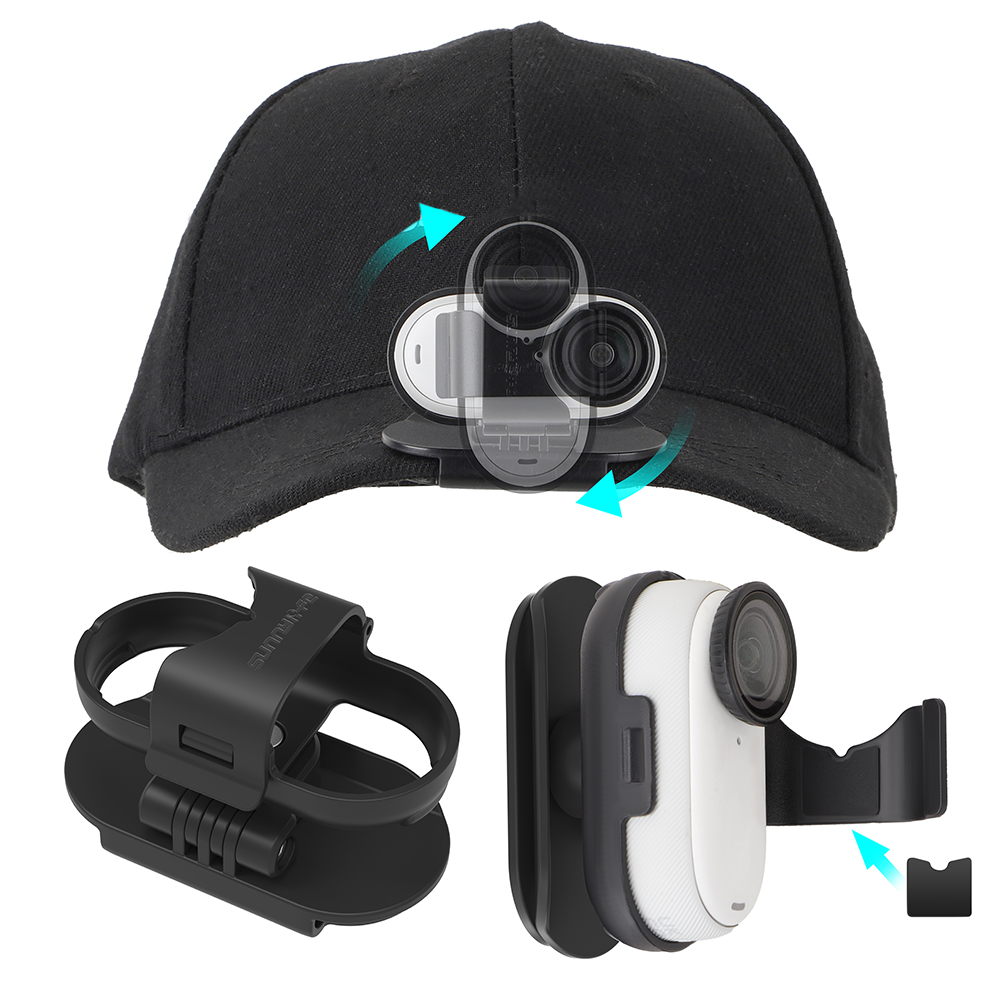 Insta360 Camera Go 3 - Крепление-клипса Brim Clip 360° для спортивной