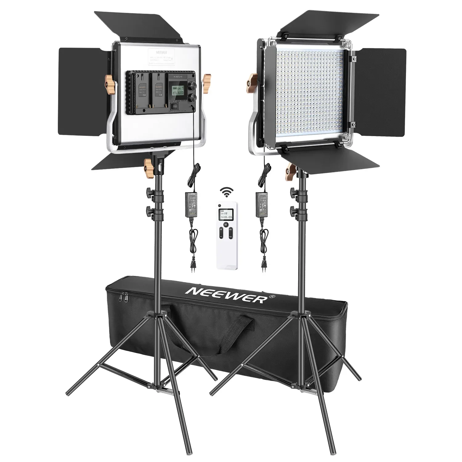 Photography Lighting Kit Neewer - Комплект из 2-х профессиональных светодиодных видеосветильников