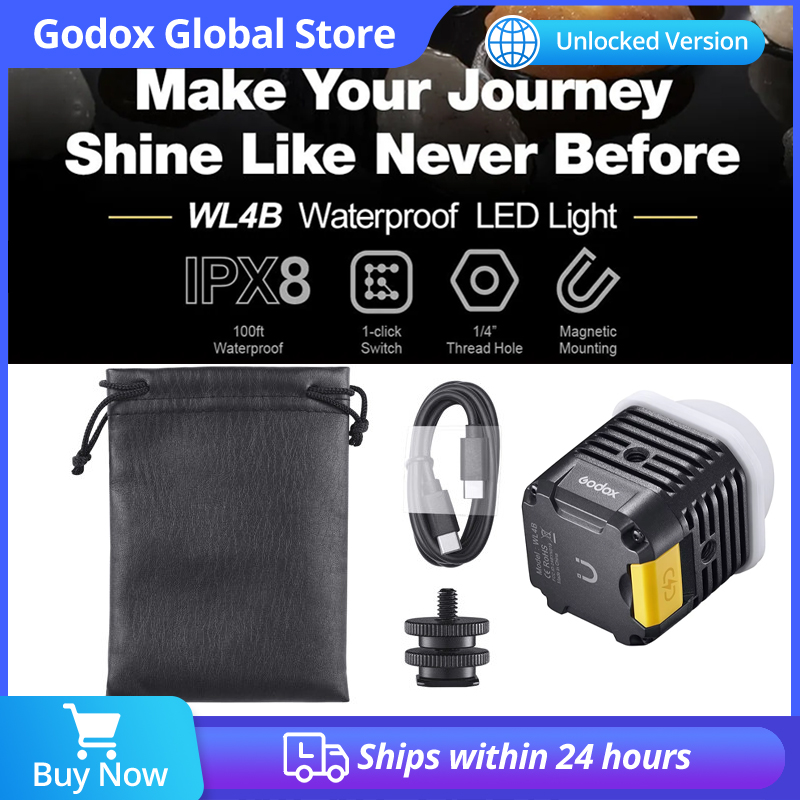 Photography Lighting App - В наличии: Водонепроницаемый светодиодный светильник Godox