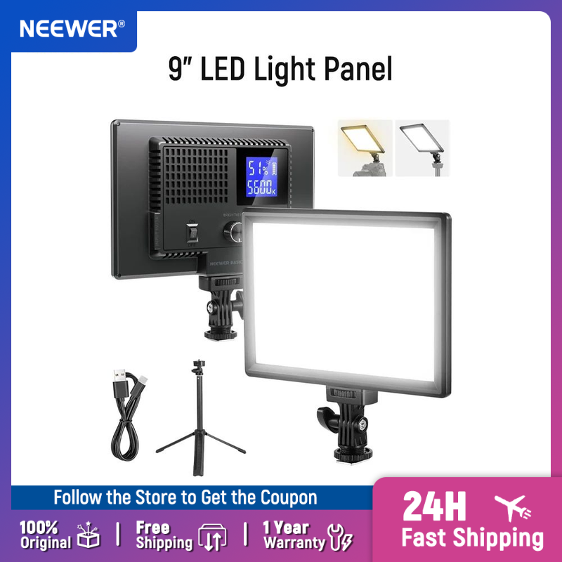 Светодиодная панель NEEWER Bas – обзор и цена Photography Lighting Kit Neewer