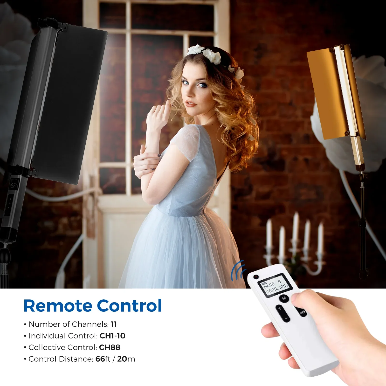 Светодиодный ручной видеосвет  – обзор и цена Photography Lighting Kit Neewer