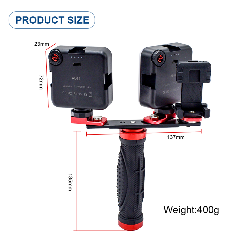 Светодиодный фонарь для телефо – обзор и цена Photography Lighting Handheld