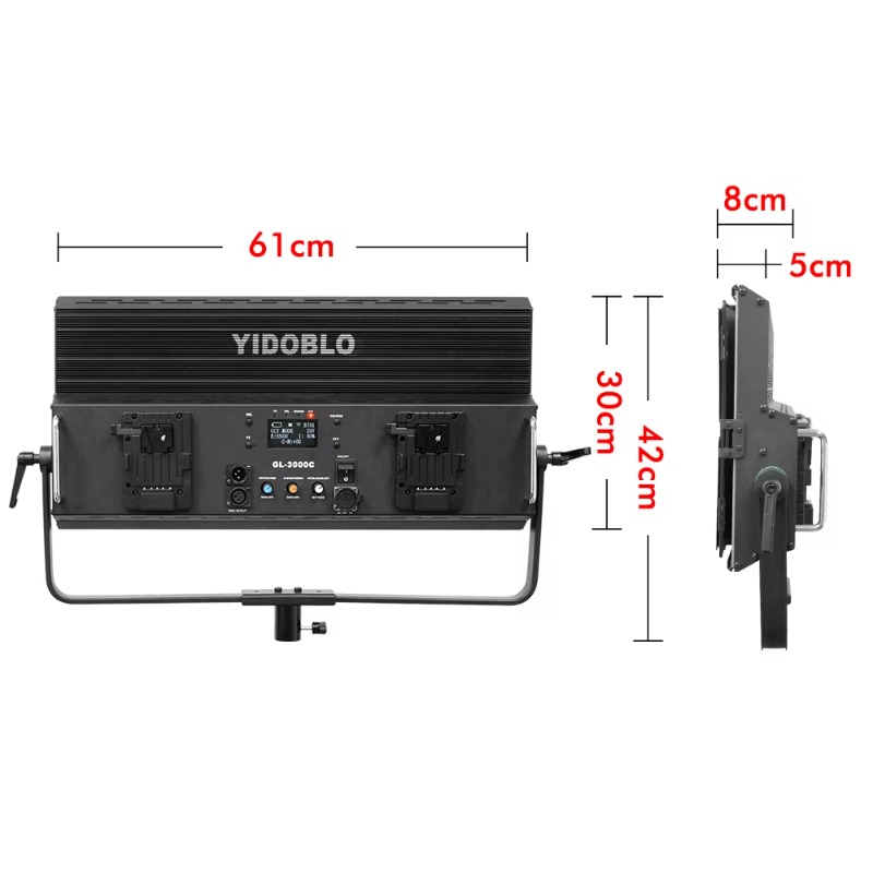 GL-3000C 300W RGBWW Светодиодн – обзор и цена Photography Lighting Tools
