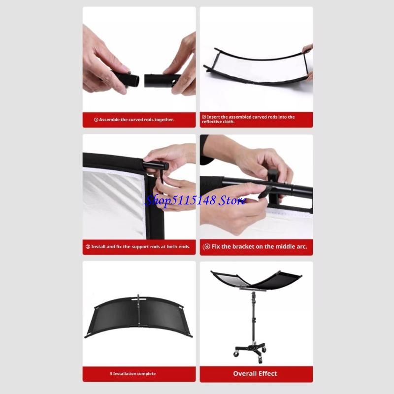 F3MA Компактно изогнутый рефле – обзор и цена Photography Lighting Tools