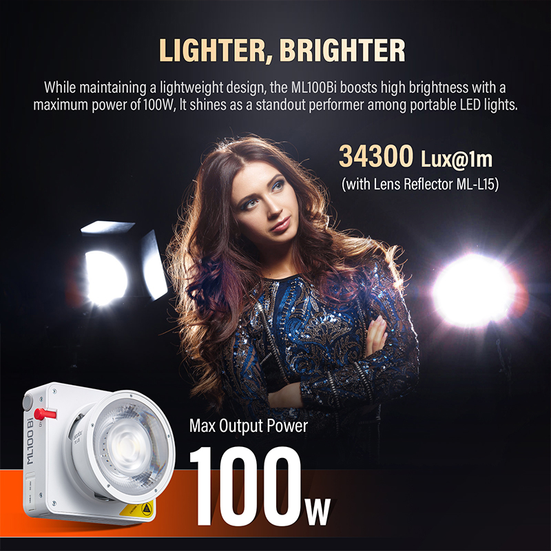 Godox ML100Bi/ML100R Двухцветн – обзор и цена Photography Lighting App