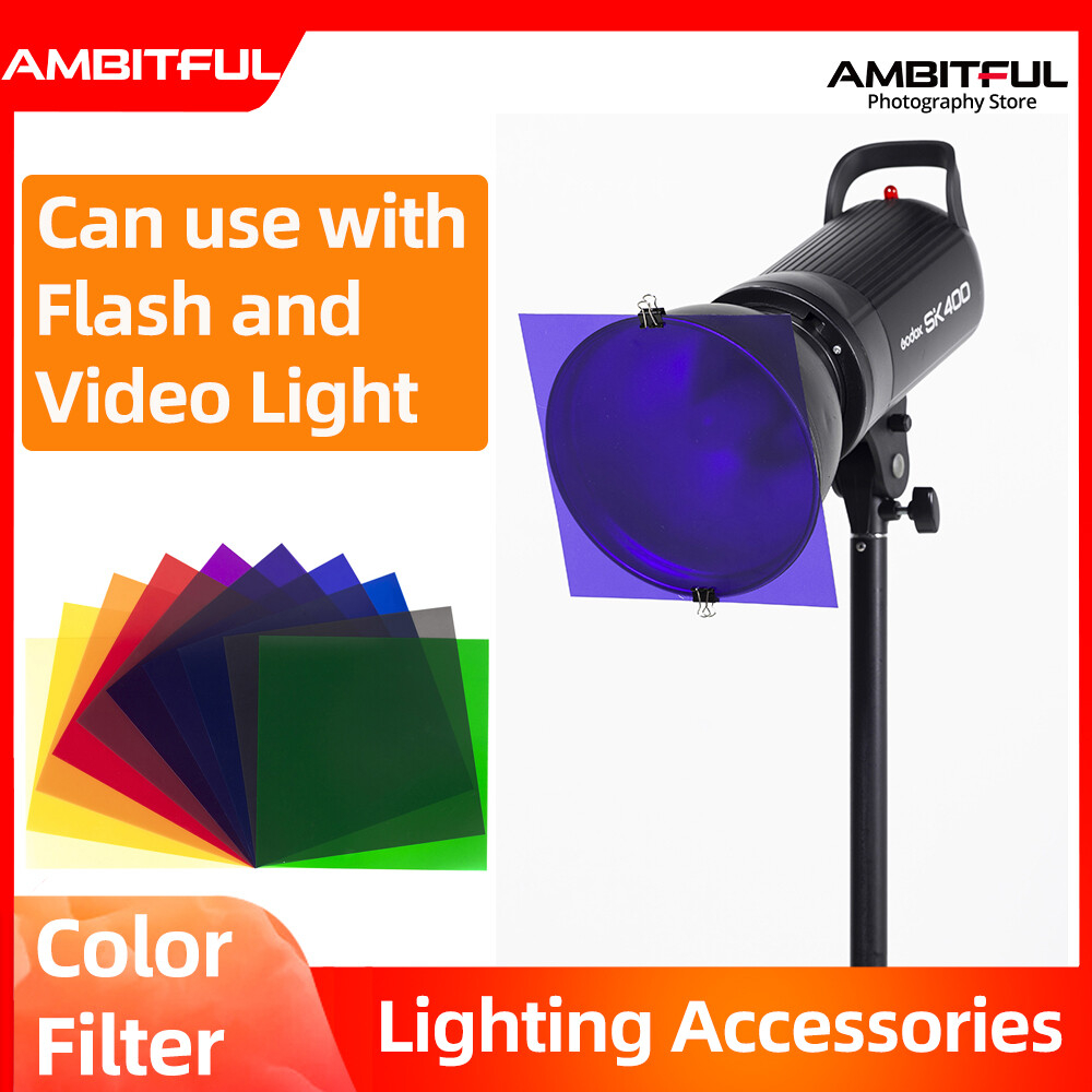 Цветовой фильтр для студийного – обзор и цена Photography Lighting Gel