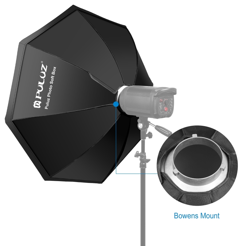 PULUZ 95 см восьмиугольный соф – обзор и цена Photography Lighting Flash