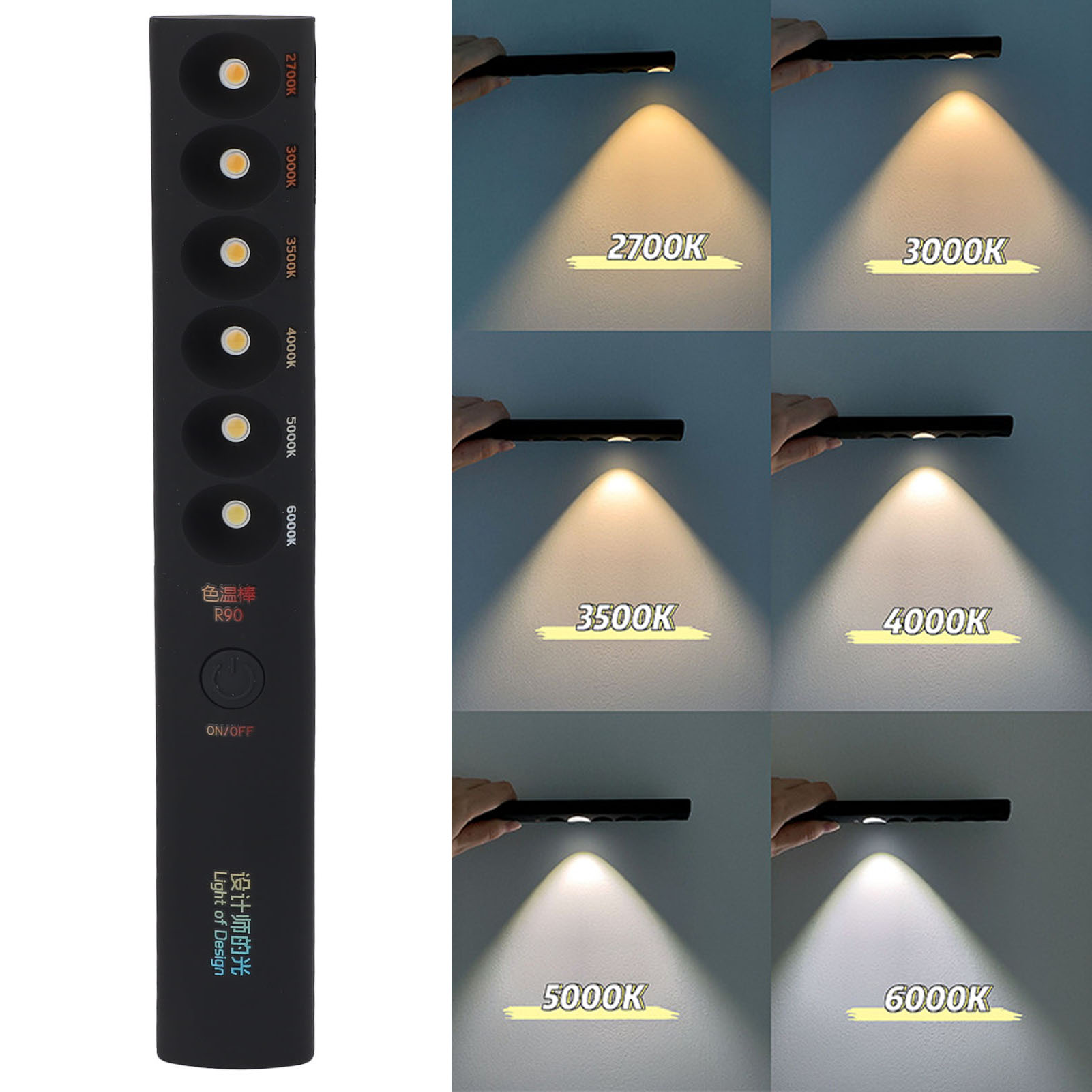 ZK50 Лидер продаж портативный  – обзор и цена Photography Lighting Stick