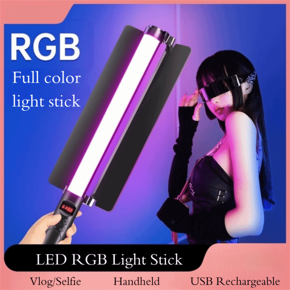 Ручной светодиодный RGB светил – обзор и цена Photography Lighting Stick