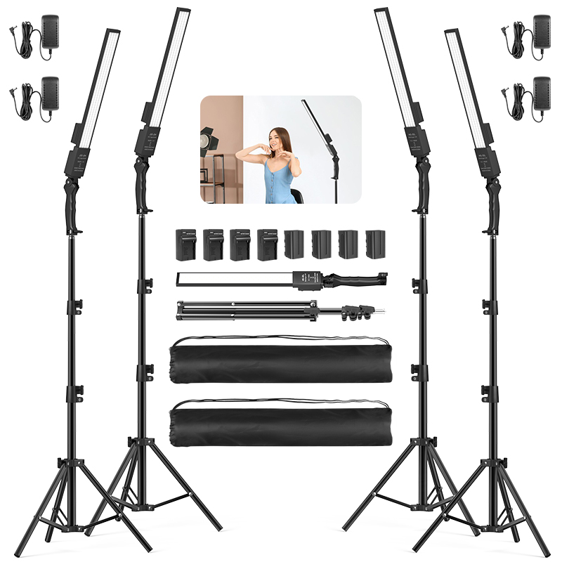 4 шт. светодиодное освещение д – обзор и цена Photography Lighting Stick