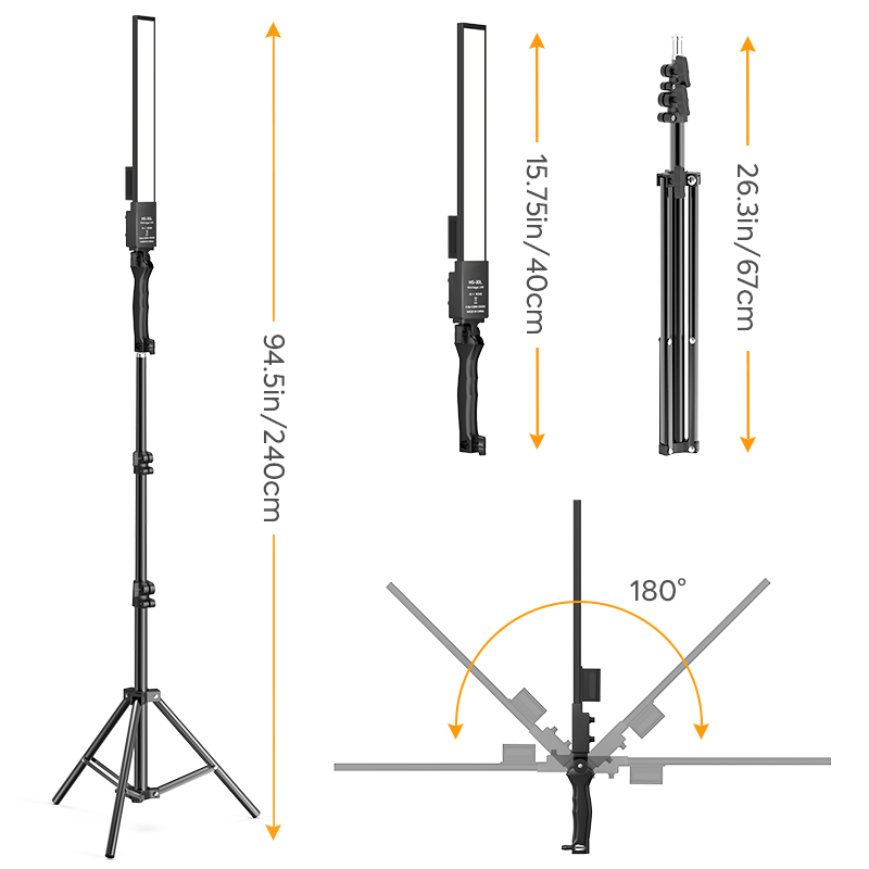 4 шт. светодиодное освещение д – обзор и цена Photography Lighting Stick