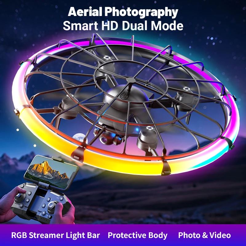 JJRC H145 UFO RC Дрон с двойно – обзор и цена Photography Lighting App