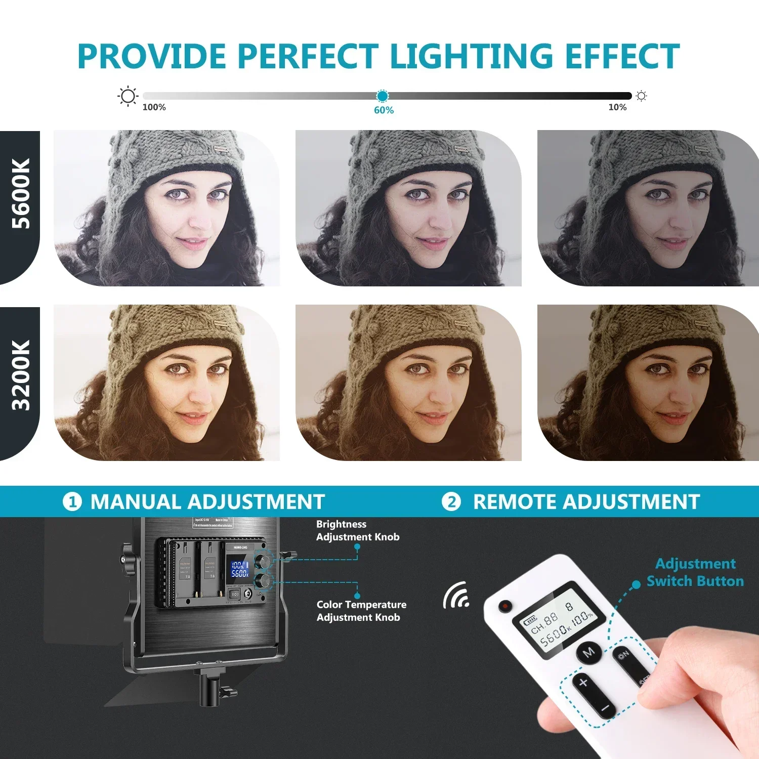 Комплект из 2-х светодиодных п – обзор и цена Photography Lighting Kit Neewer