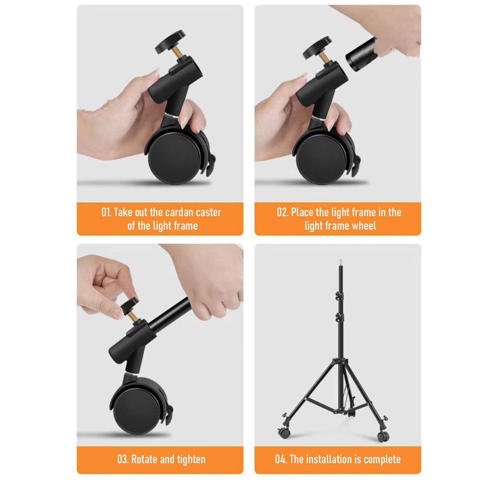 Комплект из 3 гибких колес-рол – обзор и цена Photography Video Lighting Kit